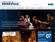 Tablet Screenshot of moretoknoxville.com